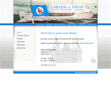 Tablet Screenshot of larsen-stoss.de